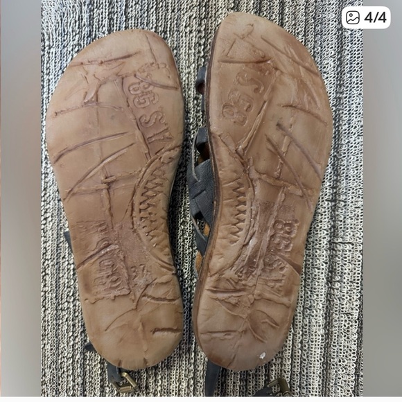 NEW 37 AS98 RALSTON FLAT SANDAL IN SMOKE 🤩 - Picture 3 of 3